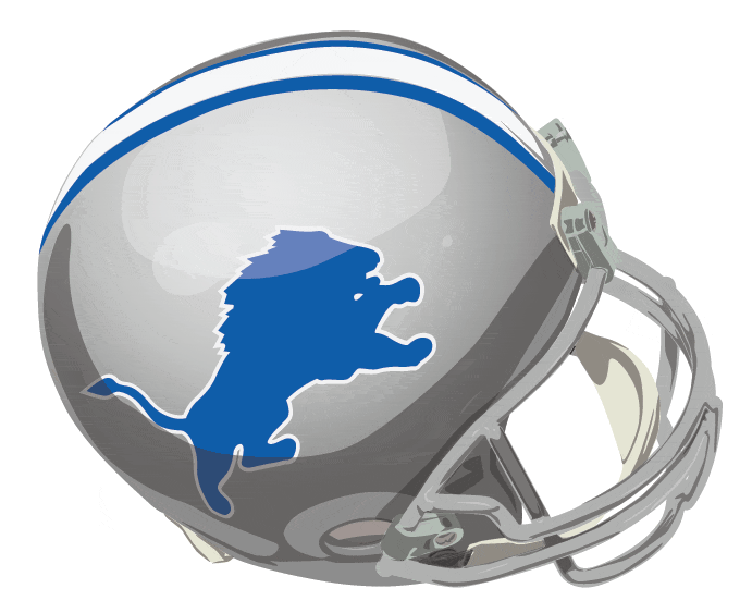 Detroit Lions 1970-1982 Helmet Logo t shirts DIY iron ons